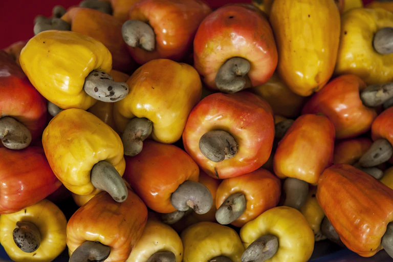 Cashew apples.