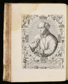 Portrait de Paracelse, 1627.