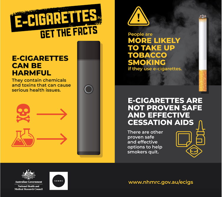 E-cigarettes: get the facts, public health campaign