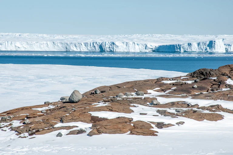 Photo of the Vanderford Glacier