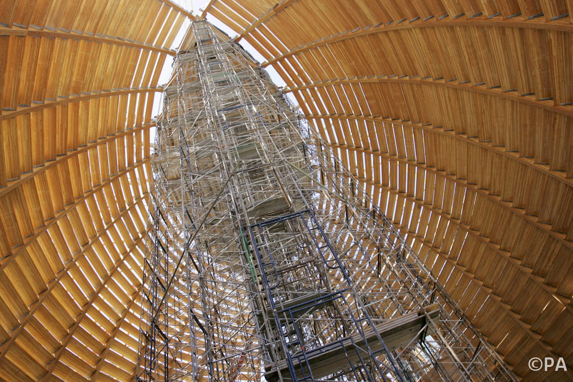 Swap steel, concrete, and brick for wood wooden buildings are cheaper