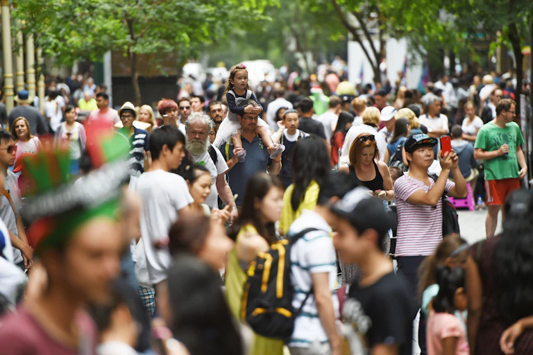 Crowd of people