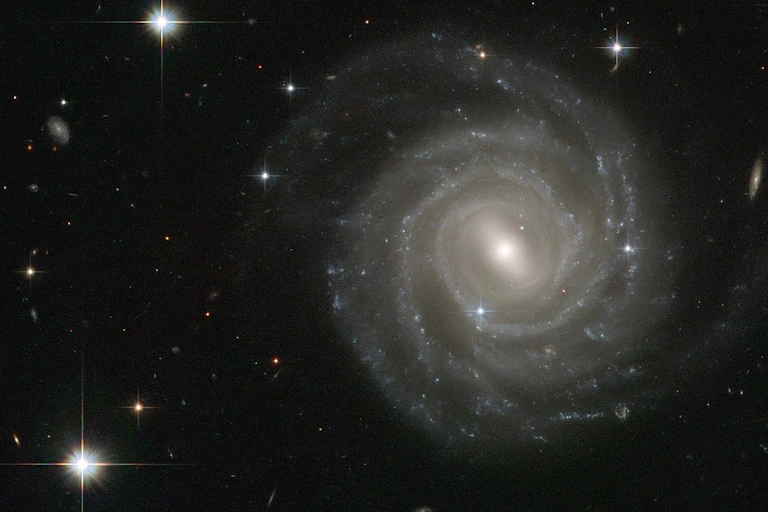Image of the barred spiral galaxy UGC 12158