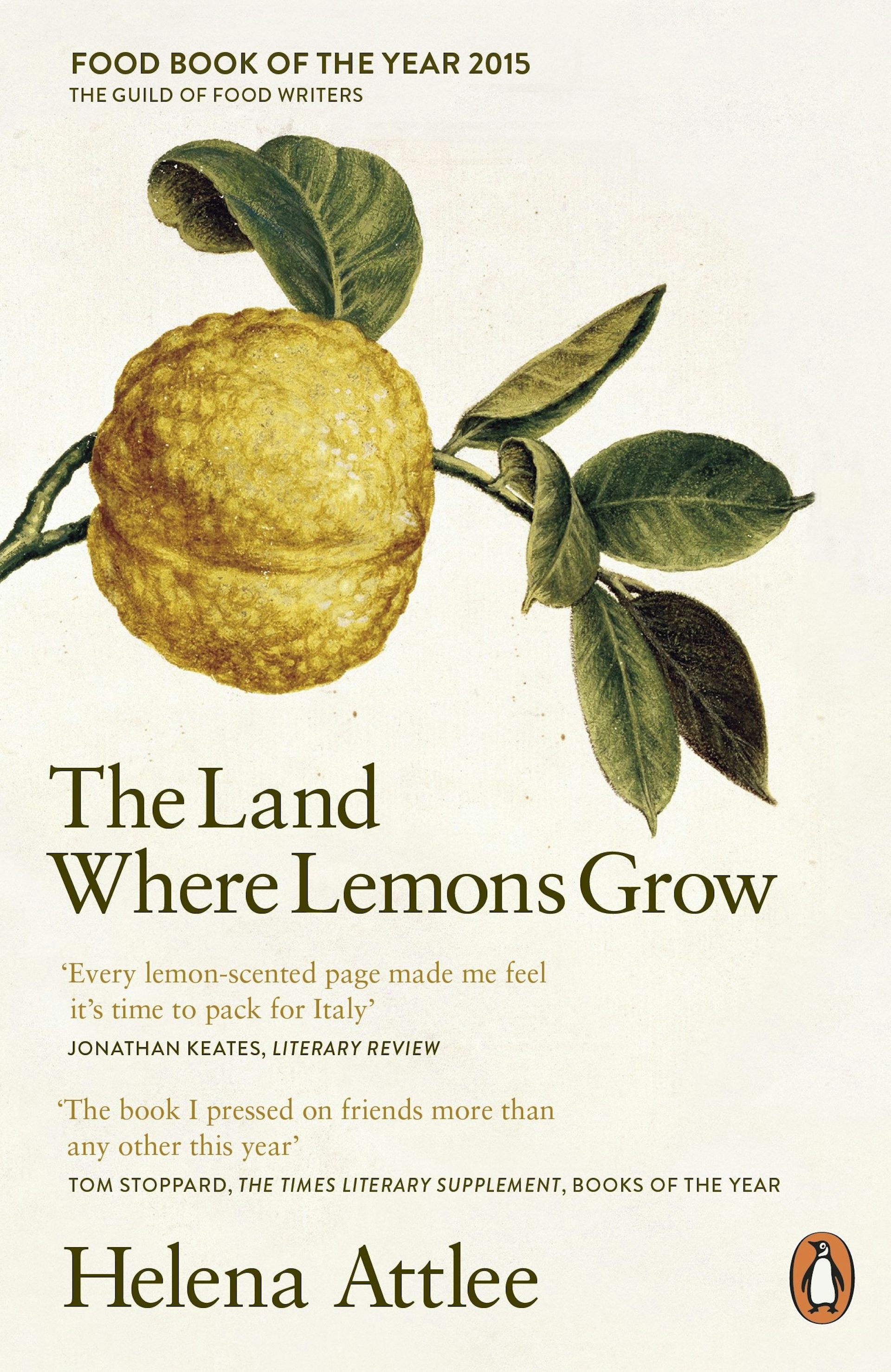 A lemon on a book cover
