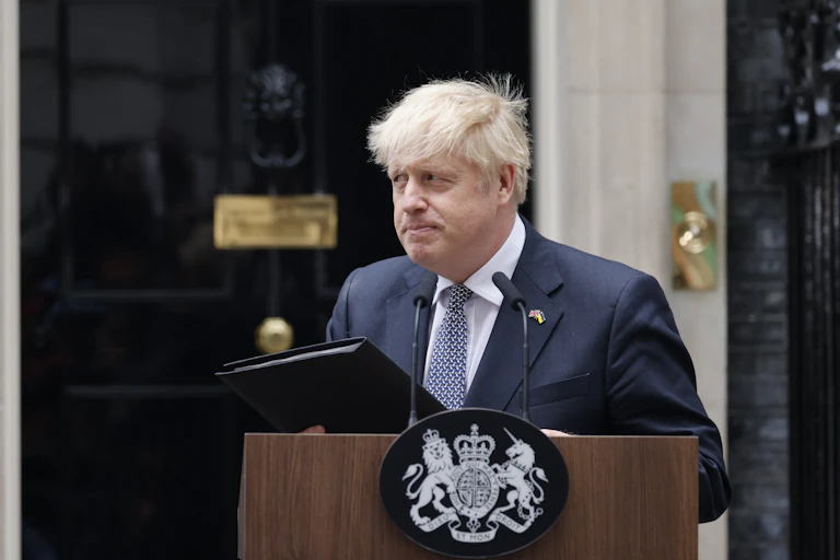 Man at lectern