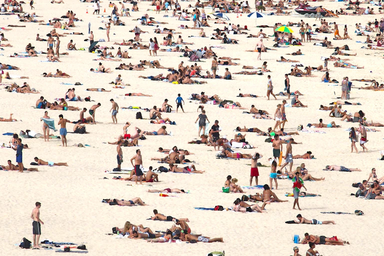 Image of Australian city beach.