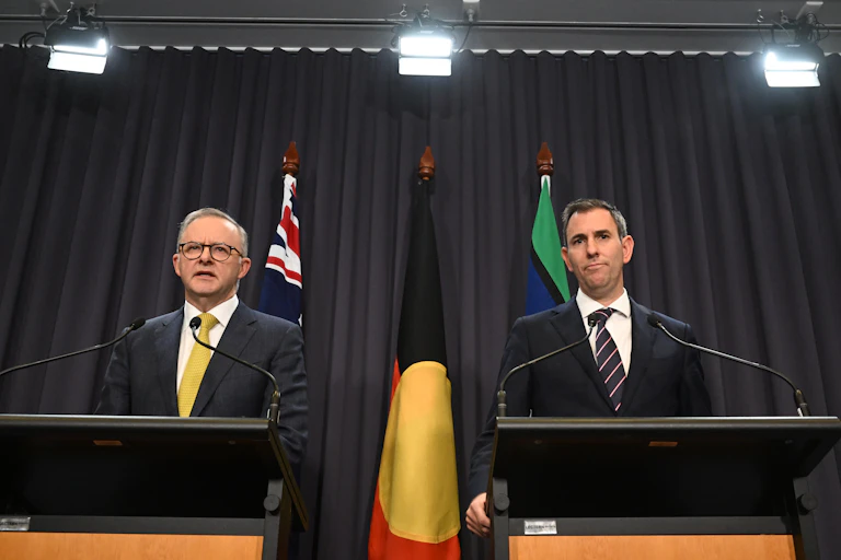 Anthony Albanese and Jim Chalmers