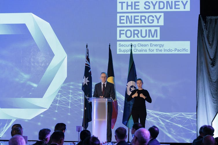 Albanese sydney forum