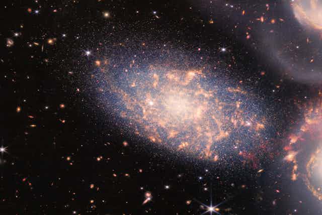 A section of the Stephen's Quarter galaxy cluster