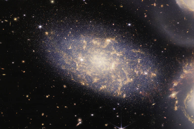 A section of the Stephen's Quarter galaxy cluster