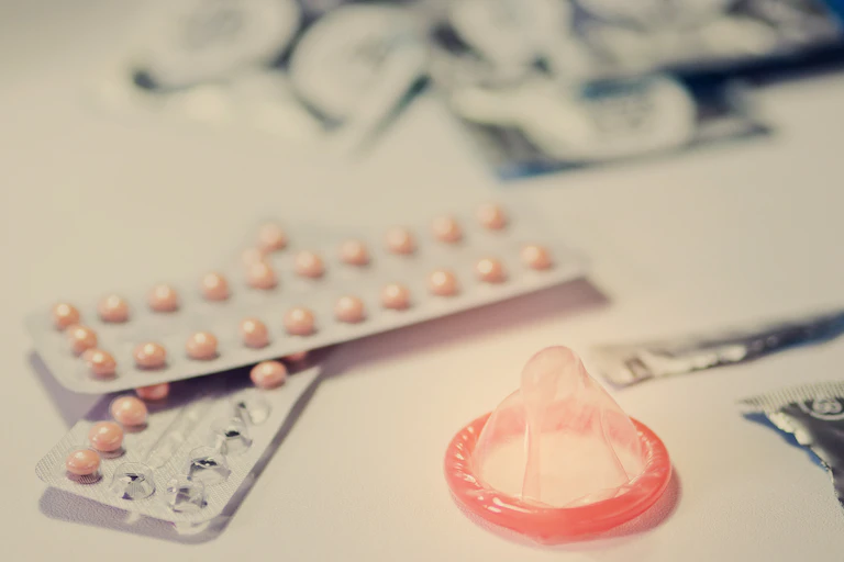 Birth control pills and condoms