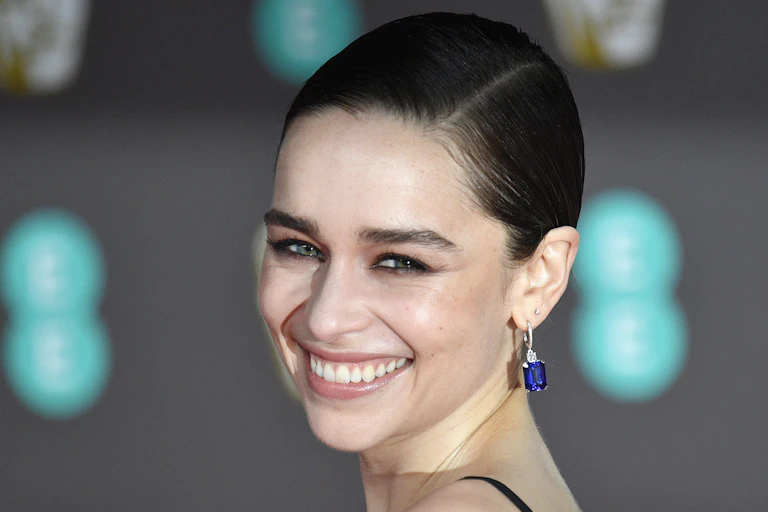 woman smiles at camera
