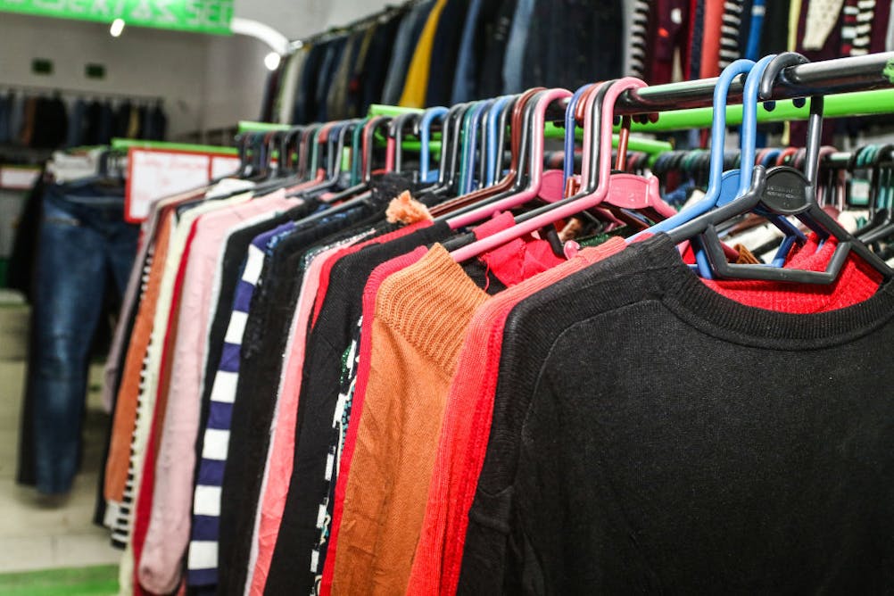 Secondhand clothing sales are growing during the pandemic
