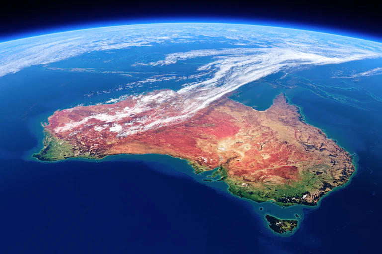 australia satellite