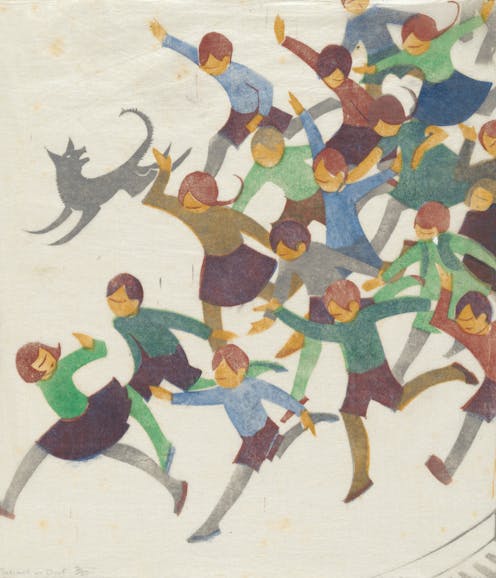 How pioneering Australian linocut artists Ethel Spowers and Eveline Syme captured an exciting era of change