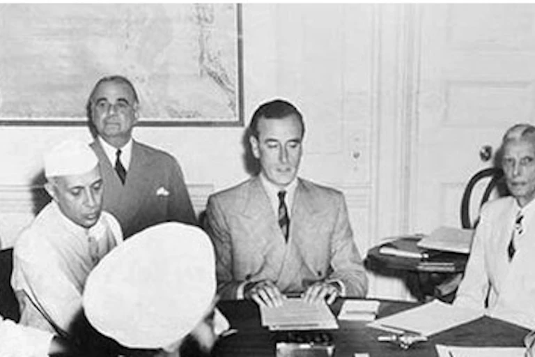 Men sitting around a table