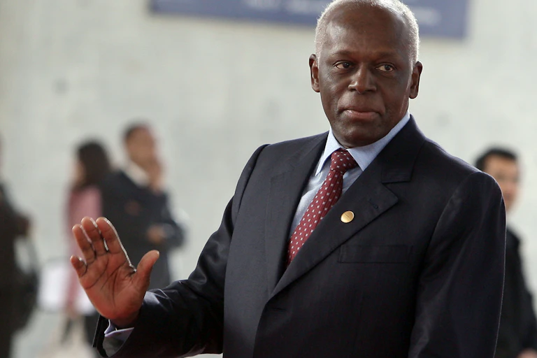 Former President of Angola Jose Eduardo dos Santos