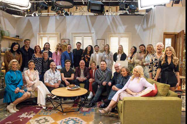 The final cast of Neighbours