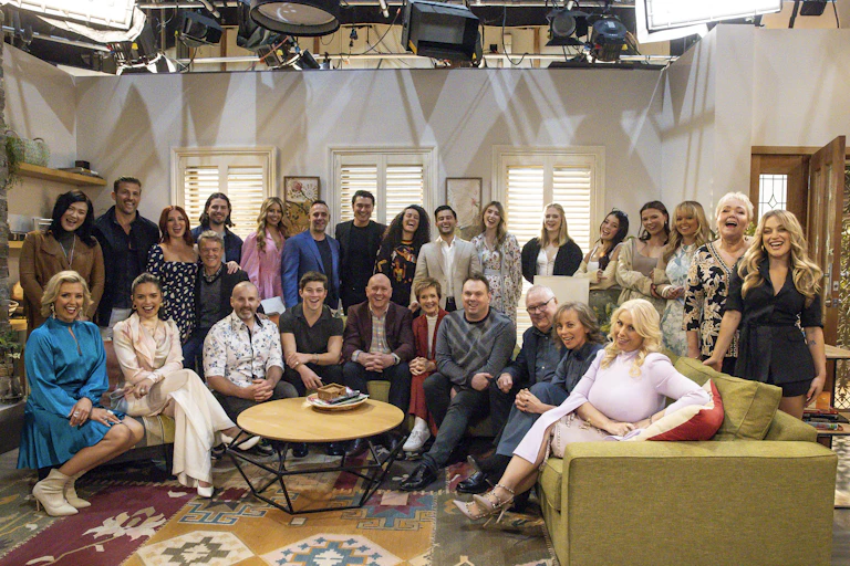 The final cast of Neighbours