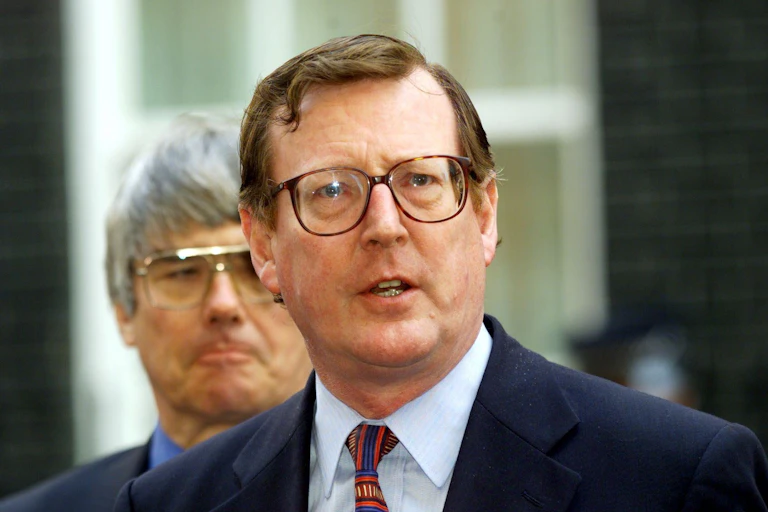 1999 photo of David Trimble.