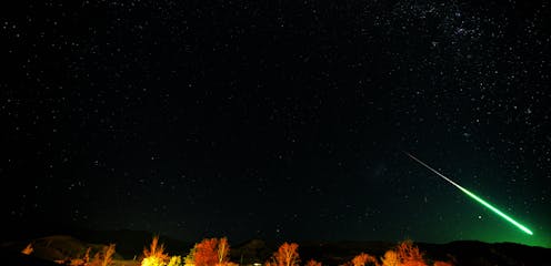 Meteors seem to be raining down on New Zealand, but why are some bright green?