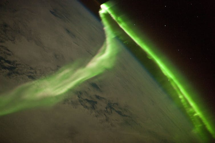 An image of an aurora australis