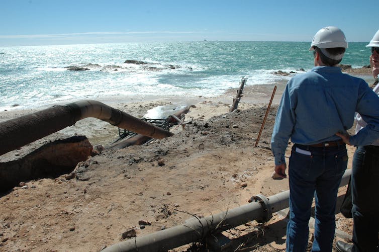 gas pipeline explosion