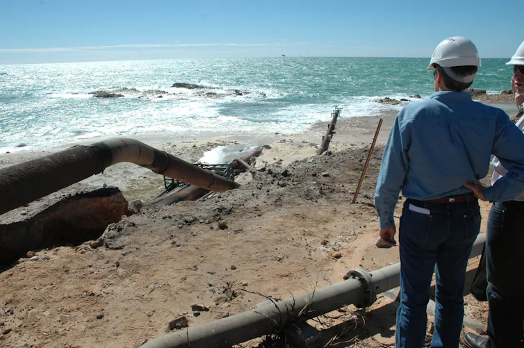 gas pipeline explosion