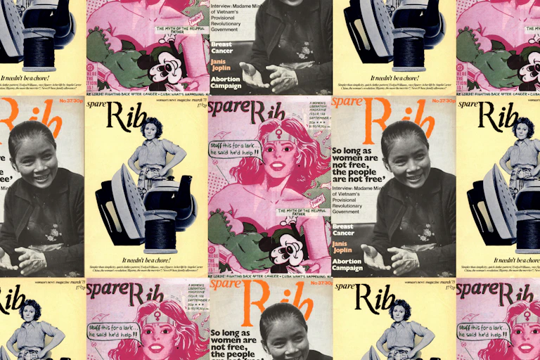 Series of Spare Rib magazine covers.