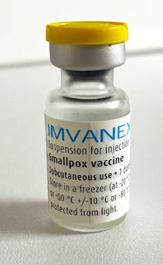 Dose d’Imvanex « suspension for injection, Smallpox vaccine »