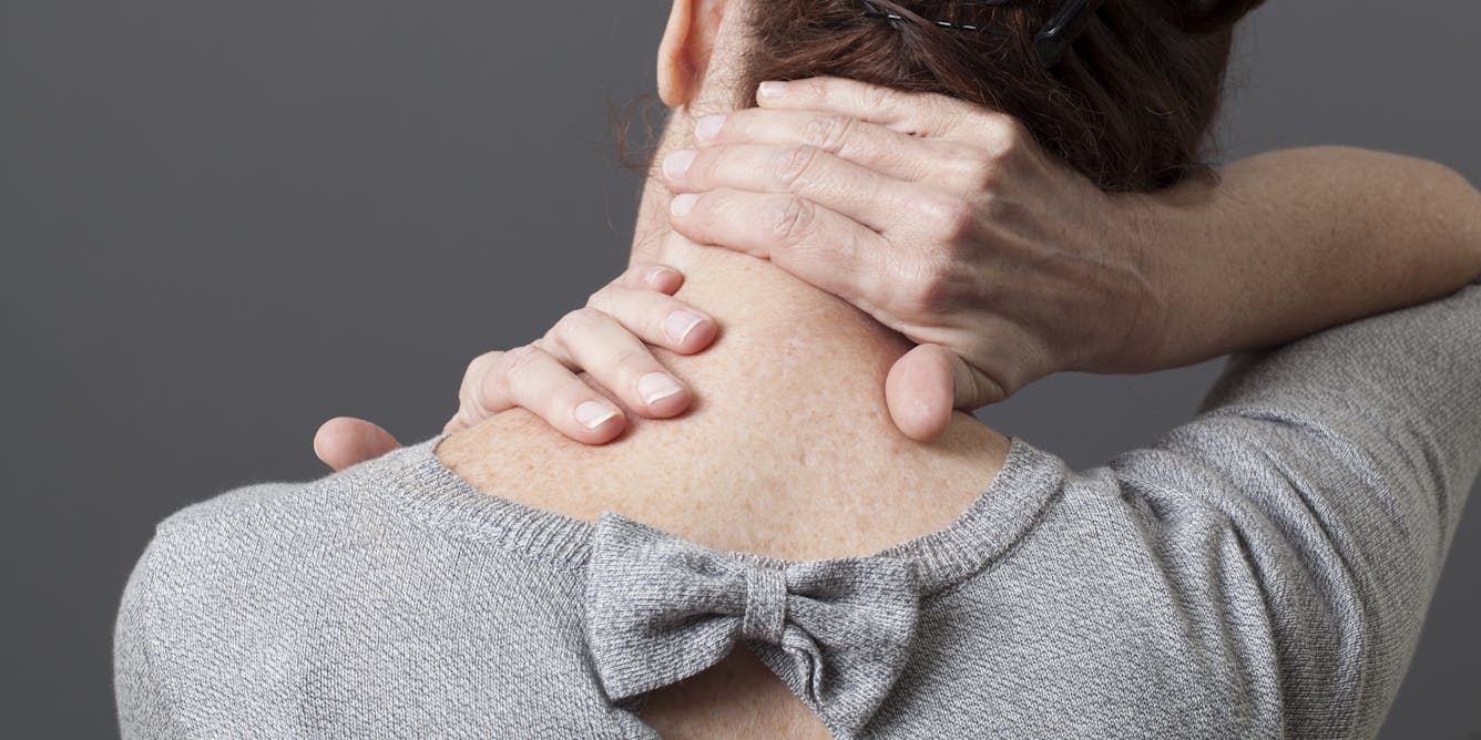Neck and Shoulders are areas of the body where you can feel