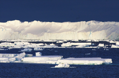 Ice shelves hold back Antarctica's glaciers from adding to sea levels – but they're crumbling