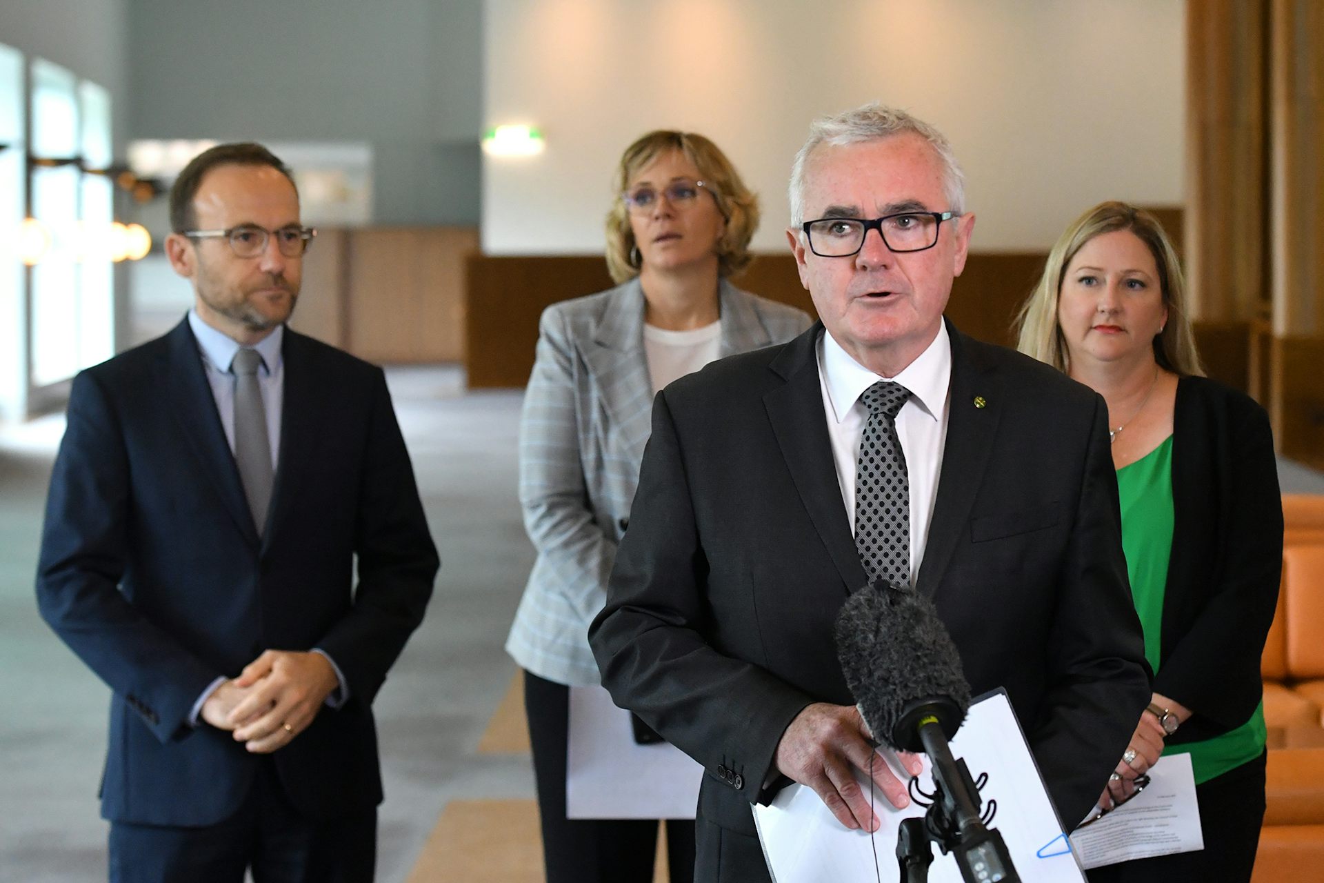 Independent MPs at Parliament House