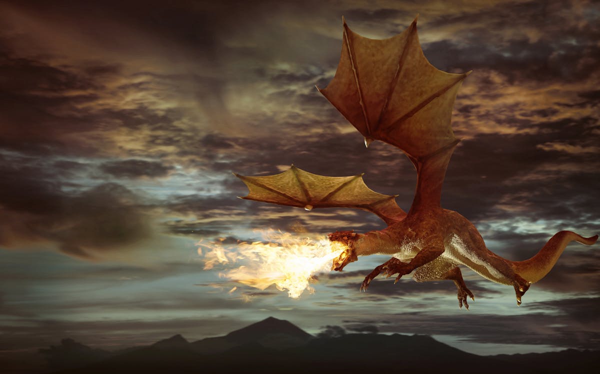 Terrifying dragons have long been a part of many religions, and ...