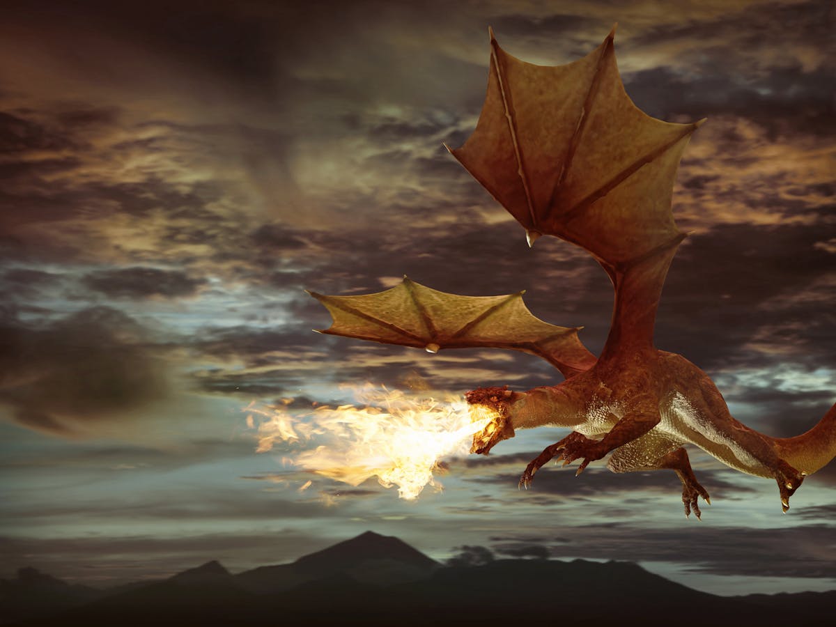 Terrifying dragons have long been a part of many religions, and ...