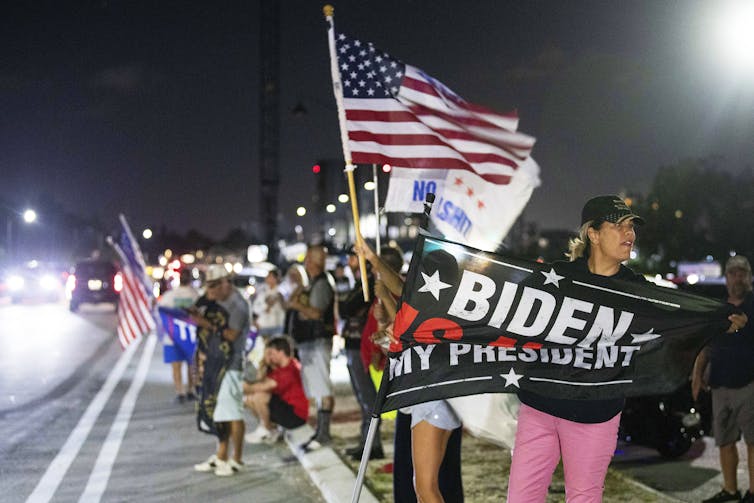 Protesters in Florida