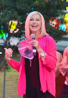 Olivia Newton-John in Las Vegas, Nevada, in October 2014
