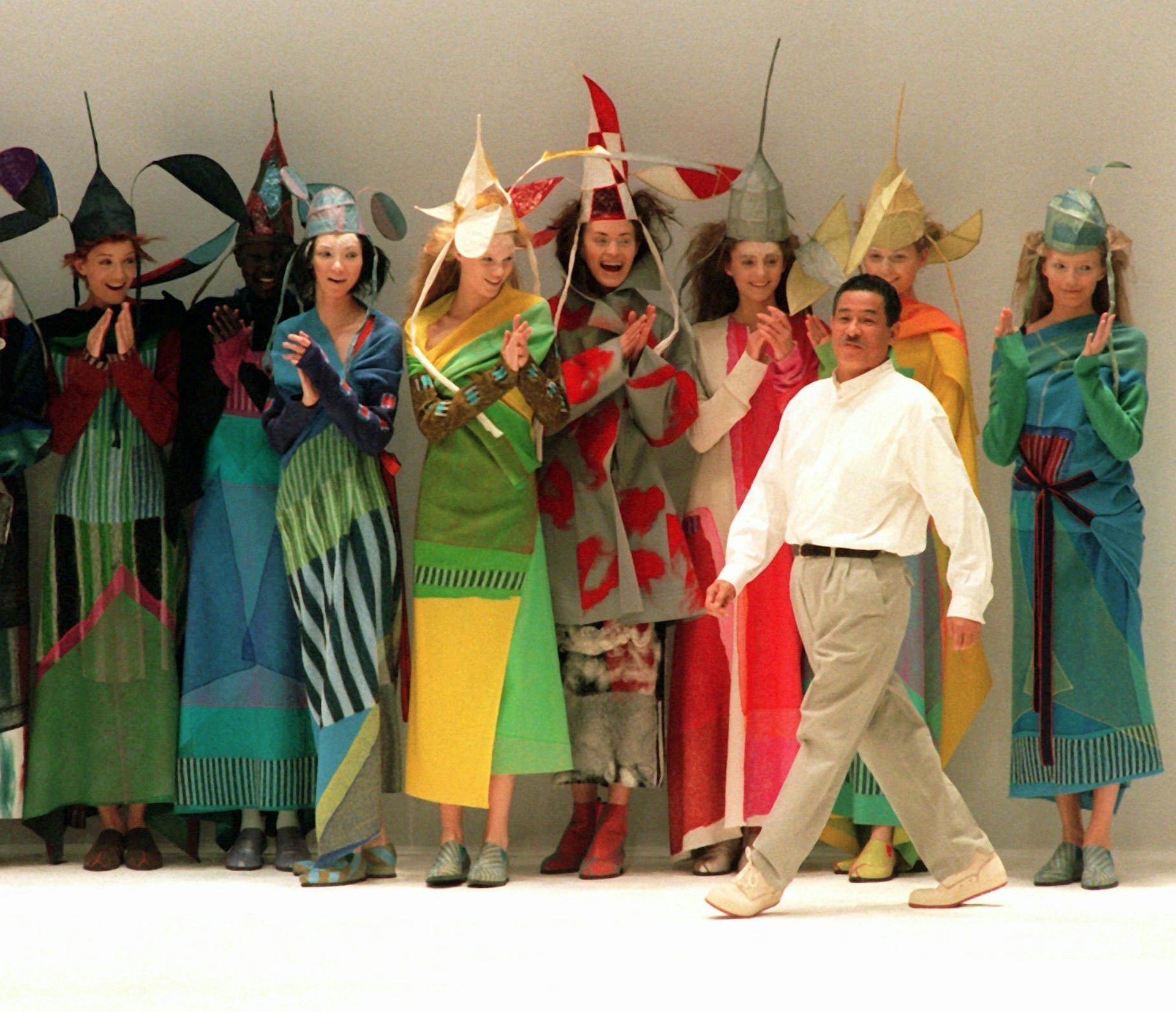 Part of the Japanese revolution in fashion, Issey Miyake changed