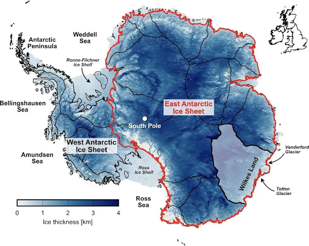 The world’s biggest ice sheet is more vulnerable to global warming than ...