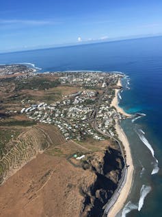 Route de bord de mer sur l’île de la Réunion