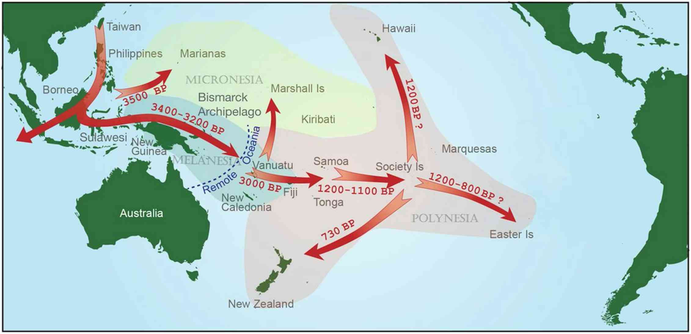Linguistics locates the beginnings of the Austronesian expansion – with ...