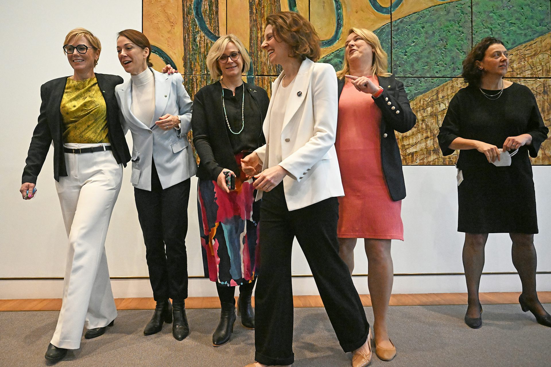 Independent MPs at Parliament House