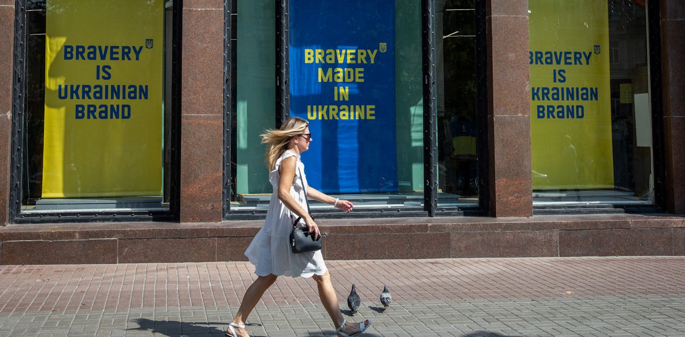 With ‘bravery’ as its new model, Ukraine is popping promoting right into a weapon of struggle