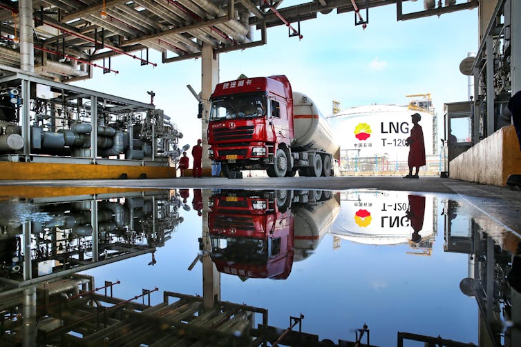 LNG terminal in China