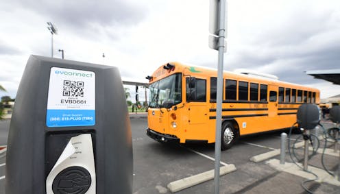 Electric school buses are taking students back to school – bringing cleaner air and lower maintenance costs to school districts across the country