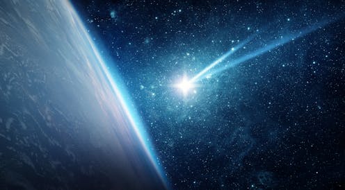 Scientists have traced Earth's path through the galaxy via tiny crystals found in the crust