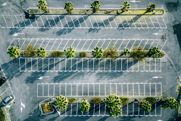 Empty carpark