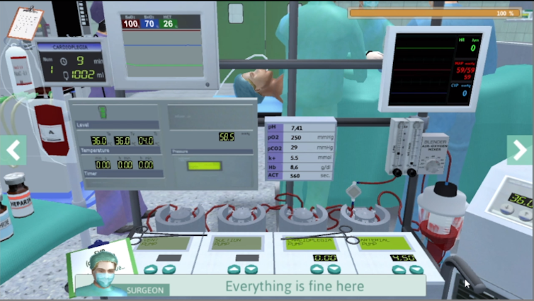 Captura de pantalla del programa VirtualCPB