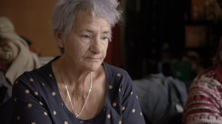 Older women looking pensive