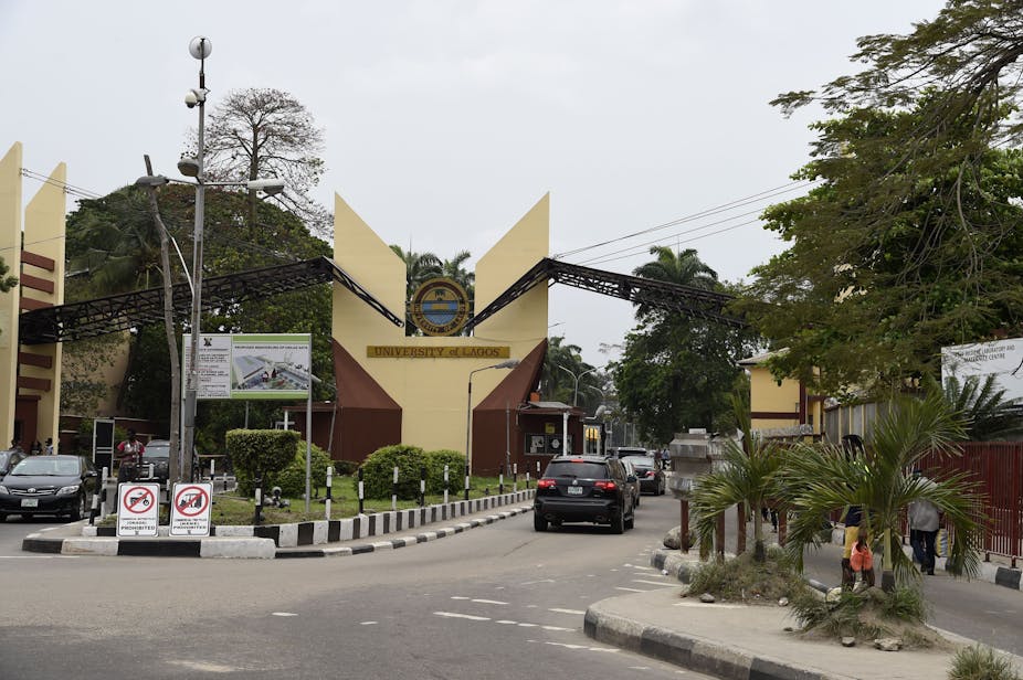 Main gate of the University of Lagos 